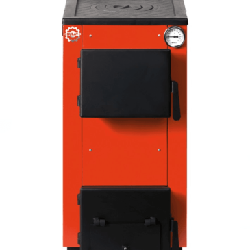 Твердотопливный котел Bulat ECO-10P с плитой